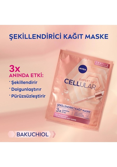 Tr Face Cellular Cilt Dolgunlaştırıcı Yüz Maskesi 28 Gr 1 X 28 Gr 3 Paketi