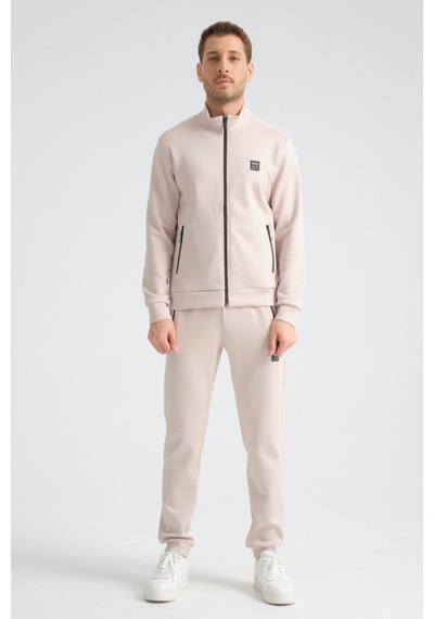 Shooter Sportswear Shooter Scuba Mevsimlik Regular Fit Erkek Eşofman Takım Bej