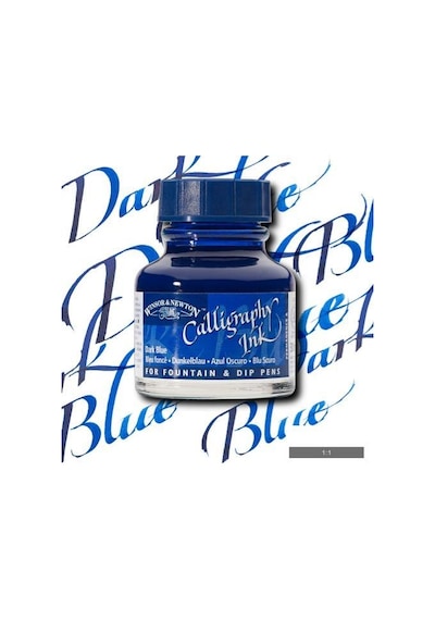 Winsor Newton Kaligrafi Mürekkebi 30Ml - Dark Blue