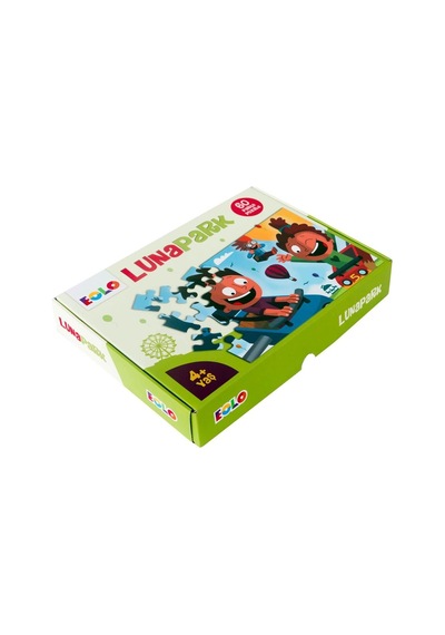 60 Parça Yer Puzzle Lunapark