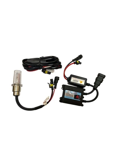 Universal Xenon Motorlu Led Far Ampulu Pembe İthl028