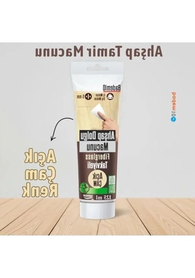 Açık Çam Renk Ahşap Parke Tamir Macunu, 125 Ml 1