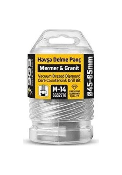 Sgs Seramik-mermer Delici Elmas Panç Havşa Baş 45-65mm Sgs2770