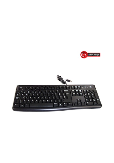 Logıtech K120, 920-002505, Usb Kablolu, Türkçe Q, Standart Klavye 12934554