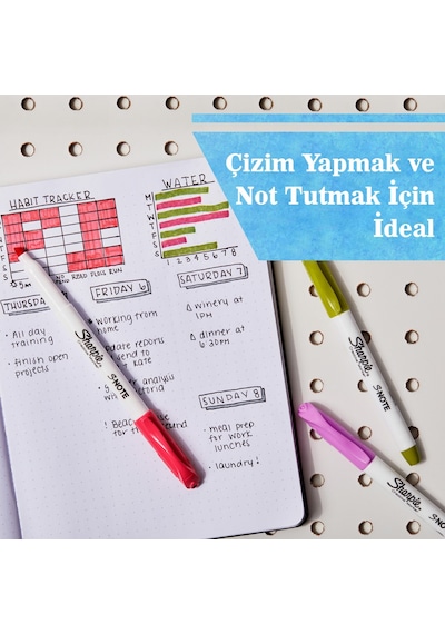 Sharpie 2138233 Snote Kreatif Markör Krş 12li Bls Çok Renkli