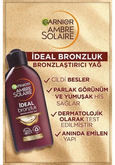 Ambre Solaire Bronzlaştırıcı Yağ 200ml&sensitive Advanced Güneş Koruyucu Çocuk Sprey Gkf50+ 150ml pktasbryggkcspst-8584