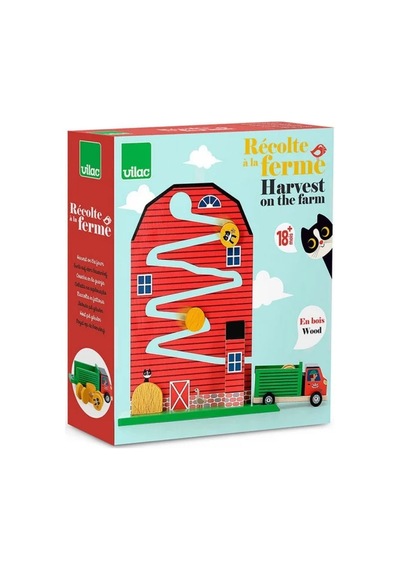 Ahşap Labirent Çiftlik Oyuncağı