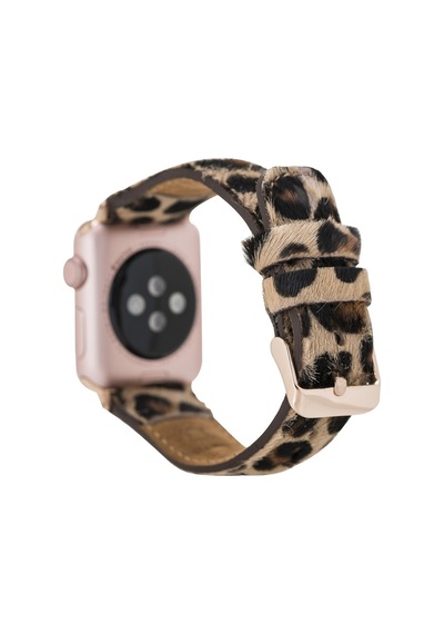 Apple Watch Uyumlu Deri Kordon 42-44-45mm Leo1n Diğer