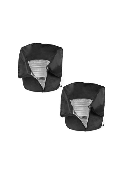 Bitkiler Kış Koruma Potu Bitkiler Açık Bahçe Bahçesi Bitkileri İçin Fermuar Ve Çekme 2pcs
