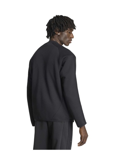 Black Adidas Erkek Günlük Sweatshirt Spacer Crew Kt4424 siyah