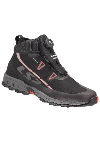 Ls2 Trekker Waterproof Siyah Motosiklet Botu
