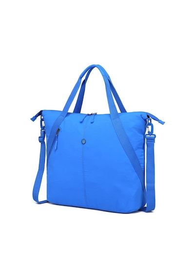 Smart Bags Mikro Poly Kumaş Büyük Boy Kadın Omuz Çantası 3335 Mavi