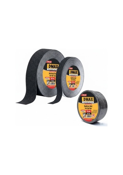 Merdiven Kaydırmaz Bant Dmax Siyah 50 Mm X 15 Mt Dmx4625