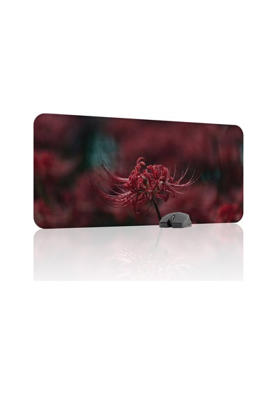 Higanbana Kaymaz Dikişli Kauçuk Oyuncu Mousepad V3 - 90x40 Xxl Gaming Mouse Pad Fare Altlığı