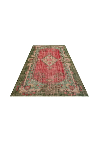 Eşsiz Anadolu Vintage Eskitme El Dokuma Halı 174 X 273 Cm 8733