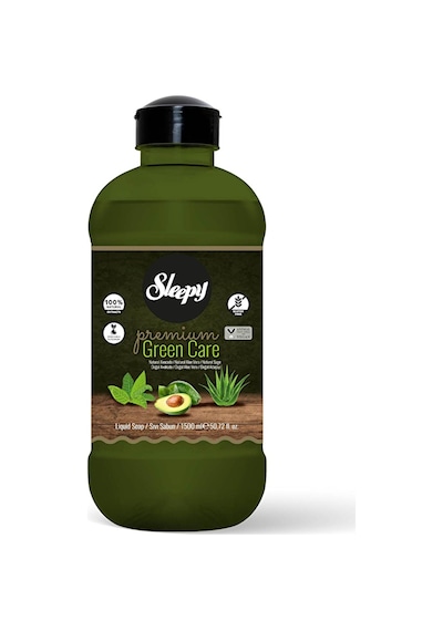 2 Adet Sleepy Sıvı Sabun Premium Yeşil 1500 Ml