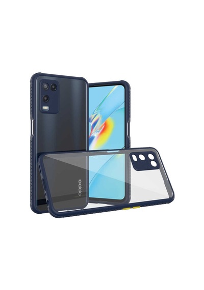 Mobilteam A54 4g Kılıf Kaff Kapak - Lacivert Lacivert