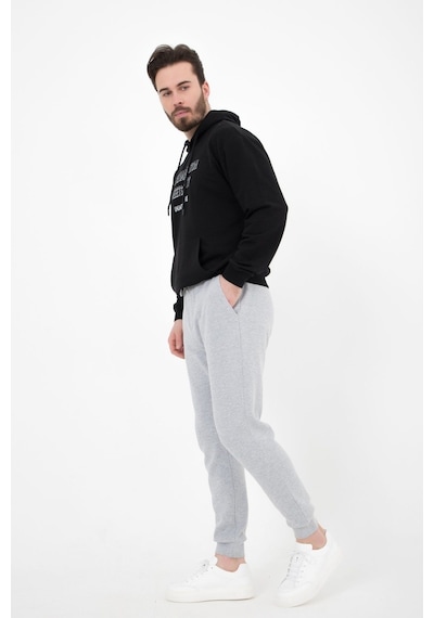 Erkek Jogger Eşofman Altı Gri GRİ MELANJ