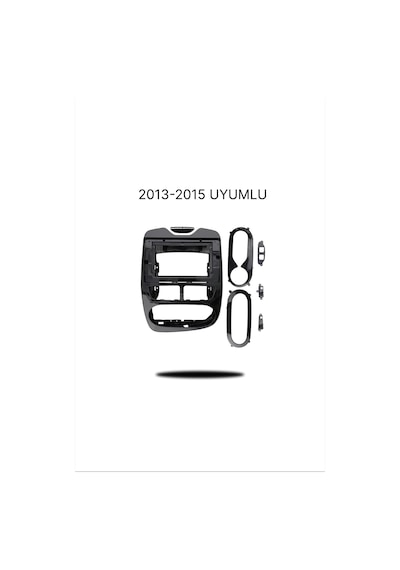 Snp Serisi Renault Clio 4 2013-2015 Uyumlu 4-64gb Hafıza Multimedya Sistemi Ve Geri Görüş Kamerası 10"