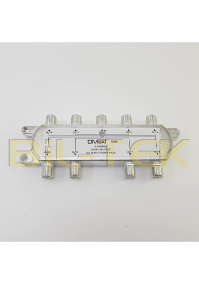 Divisat 1 Giriş 8 Çıkış 1/8 Splitter 5-2400
