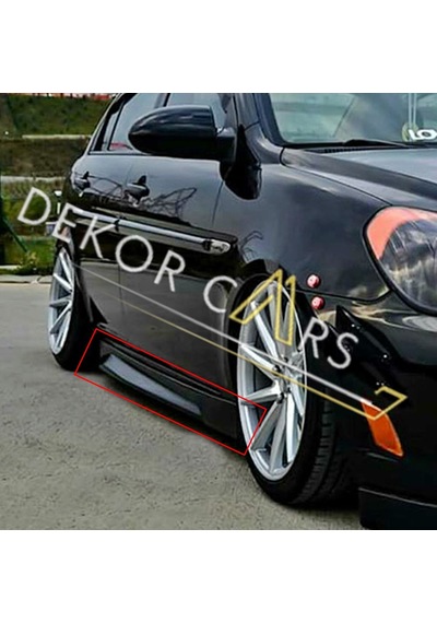 Dekorcars Hyundai Accent Era Marşpiyel Sağ Sol Takım Fiberglass Boyasız