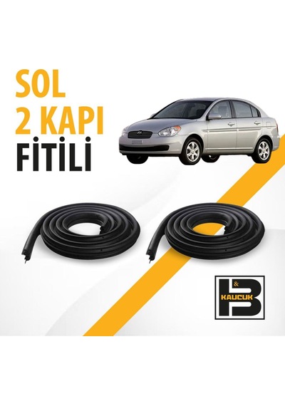 Hyundai Accent 2006-2012 Sol Ön Ve Arka Kapı Fitili Bm03362