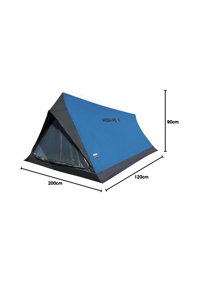 High Peak Minilite Çadır Beyaz - Kırmızı
