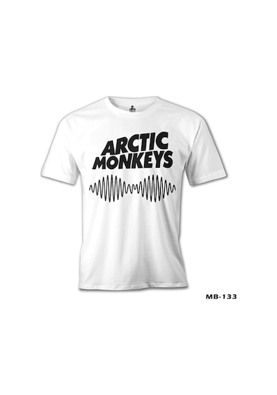 Arctic Monkeys 2 Beyaz Erkek Tshirt