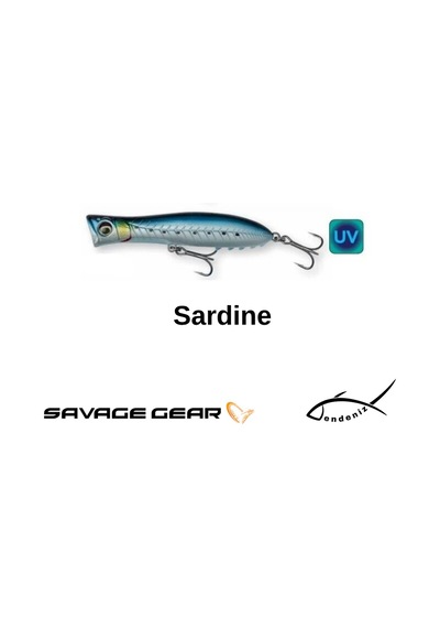 Savage Gear Gravity Popper 9cm 13.5gr Maket Yem