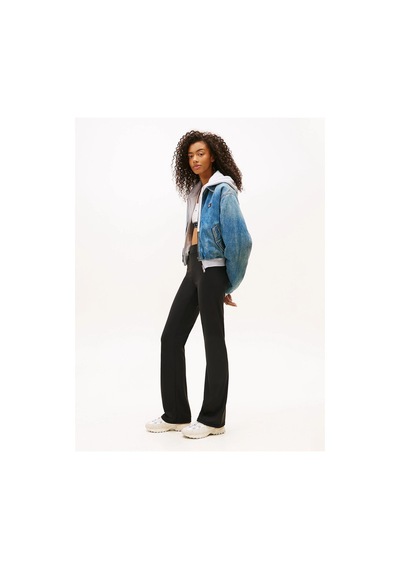 Tommy Hilfiger Tjw İspanyol Paça Kadın Siyah Tayt Dw0dw22110bds-12810 Siyah