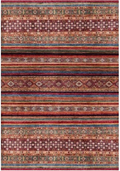 Çam Halı Gloria Td408 Multi Şal Desen Dokuma Saçaklı Kilim
