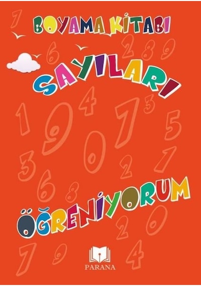 Sayıları Öğreniyorum Boyam Kitabı - Emine Yıldızgil - Parana