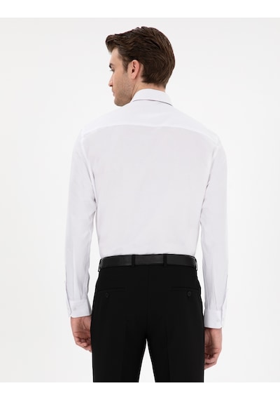 Pierre Cardin Erkek Beyaz Gömlek Basic 50307198-vr013 Beyaz