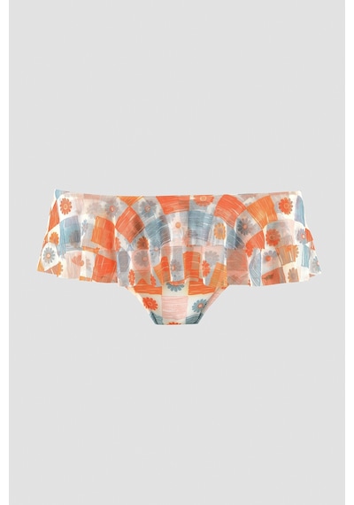 Loya Kadın Turuncu Daisy Forest Tek Alt Bikini Turuncu