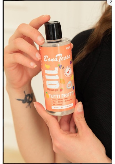 Bona Tessa Gel Tutti Frutti Masaj Yağı 250 Ml