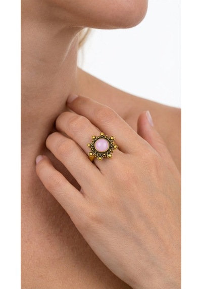 Nomad Rose Yüzük Sarı