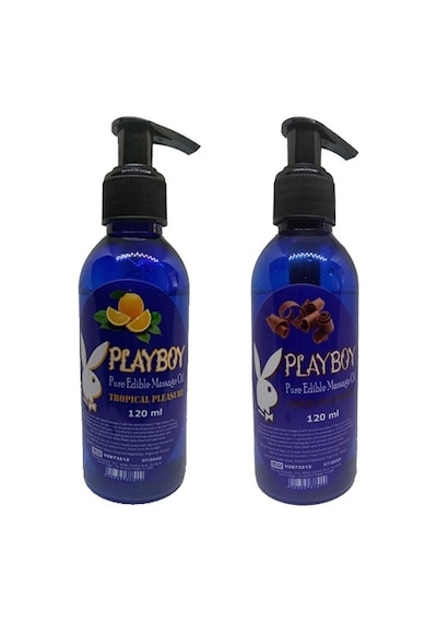 Playboy Portakal Ve Çikolata Aromalı Masaj Yağı
