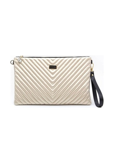 Silver Polo Sp1034 Kadın Portföy & Clutch Kapitone V Altın-altın