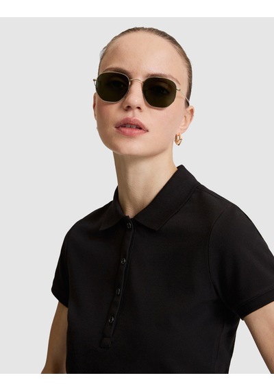 Pierre Cardin Kadın Siyah Tişört Basic 50325456-vr046