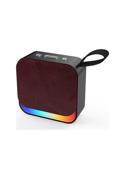 Rgb Işıklı Taşınabilir Bluetooth Hoparlör Mini Kablosuz Speaker