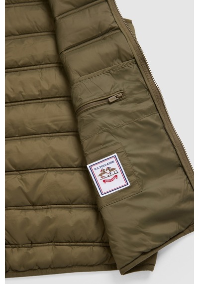 U.S. Polo Assn. Erkek Koyu Haki Yelek 50328196-vr111