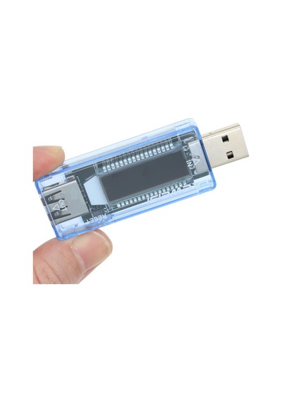 Keweısı Kws-v20 Led Ekranlı Usb Voltmetre Ampermetre Usb Sarj Ve Kapasite Cihazı 3-9v 0-3a