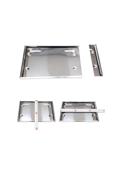 Motosiklet Nikel Saç Plakalık Arr0144