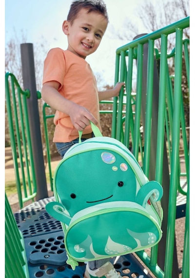 Skip Hop Zoo Çocuk Küçük Boy Sırt Çantası Ahtapot Yeşil