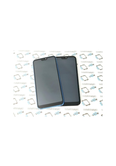 Tkgz - P20 Lite Lcd Ekran Dokunmatik (Çıtalı) Tamir Seti (548898519) Mavi