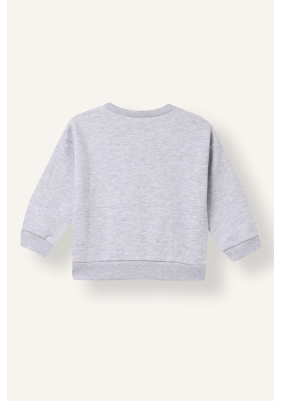 Defacto Oversize Araba Ve Baskılı Sweatshirt Erkek Bebek I4392a526wngr400 Gri-gr400