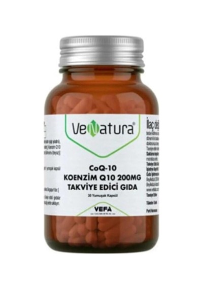 Coq-10 Koenzim Q10 200mg Takviye Edici Gıda, 30 Kapsül