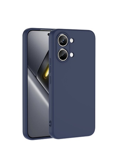 Xiaomi Poco X8 Pro Max Kılıf Zore Mara Lansman Kapak Xiaomi Poco X8 Pro Max Zore - Lacivert