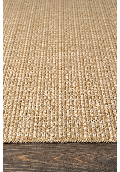 Tiora Tı004a Bej Jüt Halı Naturel Sisal Örme Hasır Modern Yıkanabilir Dayanıklı Tozu Yok Bej-beyaz