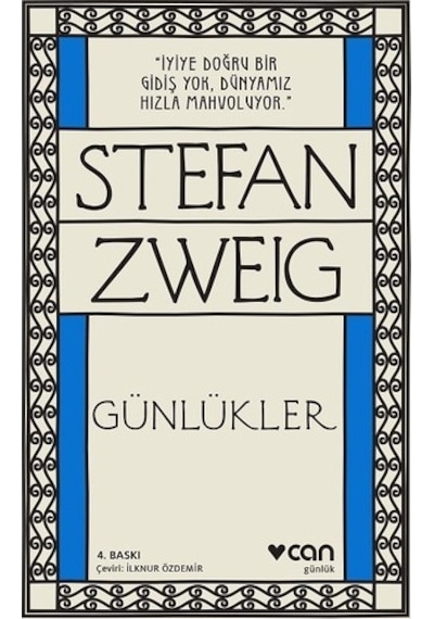 Can Sanat Günlükler (Yeni Kapak)-Stefan Zweig